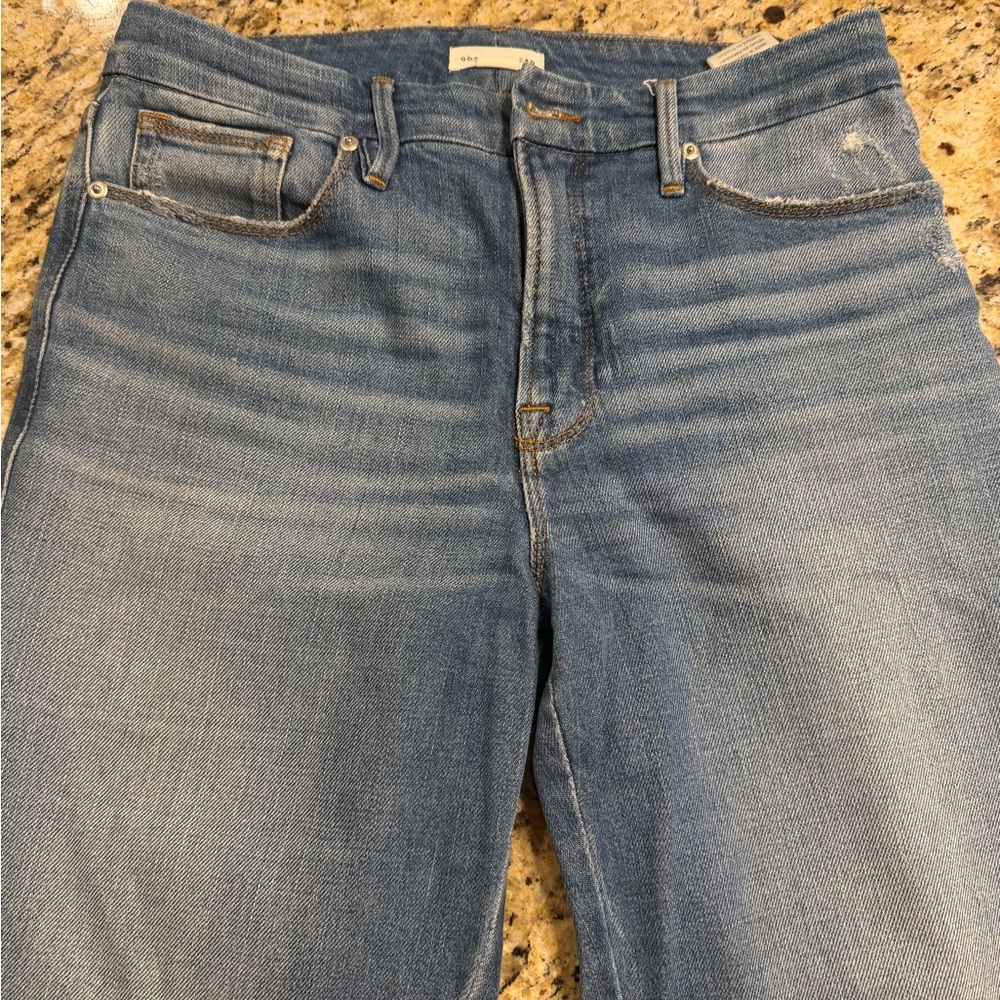 Good American Light Blue High-Rise Jeans